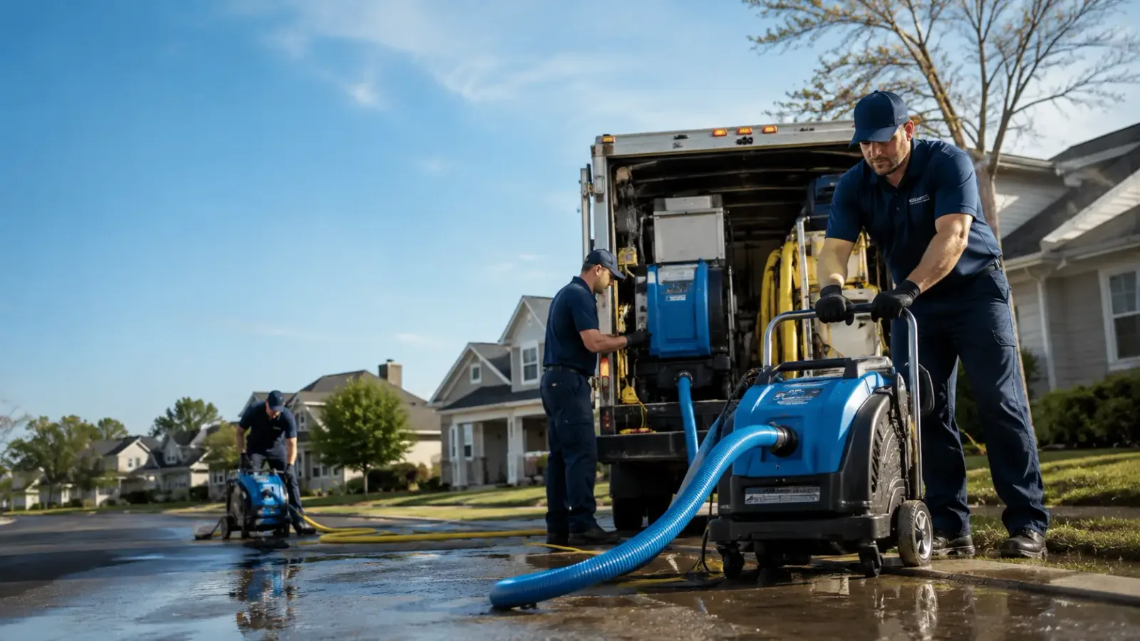 Flood Damage Cleanup in Shenandoah Junction, WV